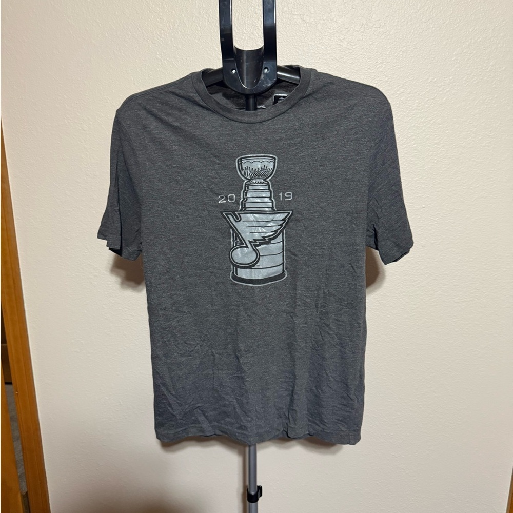 Fanatics St Louis Blues‎ Gray Graphic Tee